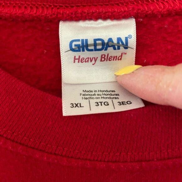 Men’s Substantial Santa Sweatshirt Does This Suit Make Me Look Fat 3XLTG - Picture 12 of 15